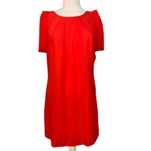 Retro feel Orange sheath dress